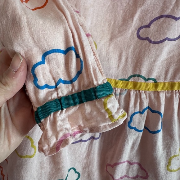 Mini Boden Colorful Cloud Patterned Tunic- see description - Picture 5 of 8